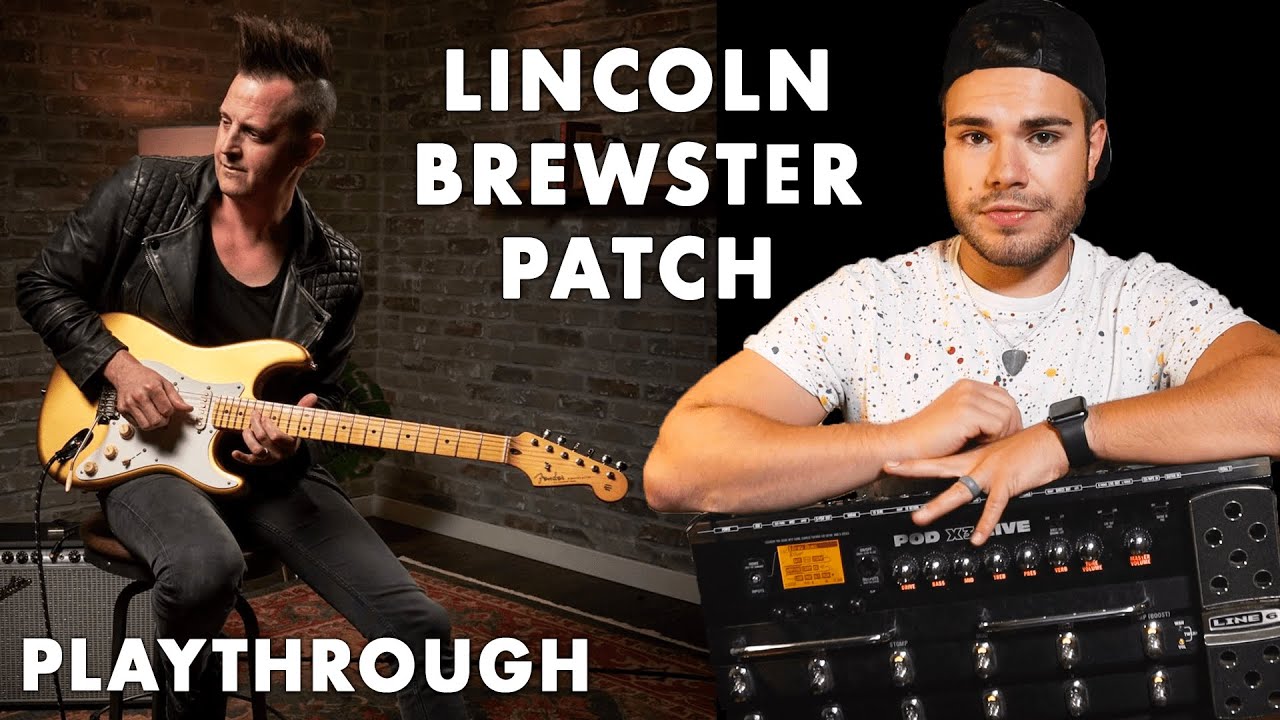 Lincoln Brewster Guitar Presets - 600+ Total Downloads POD Go / Helix / HX Stomp / HX Effects Patch