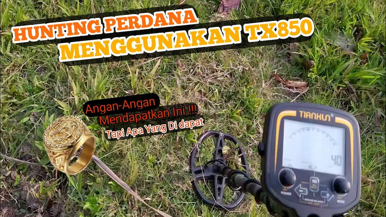 Test HUNTING Perdana!! || Menggunakan Metal Detector TX850 Tianxun #tx850 #tianxun850