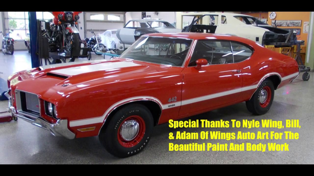 1972 Oldsmobile 442 W-30 1/4 Mile Drag Race