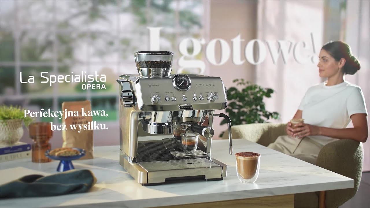 Perfekcyjna kawa w 5 krokach | De&rsquo;Longhi La Specialista Opera