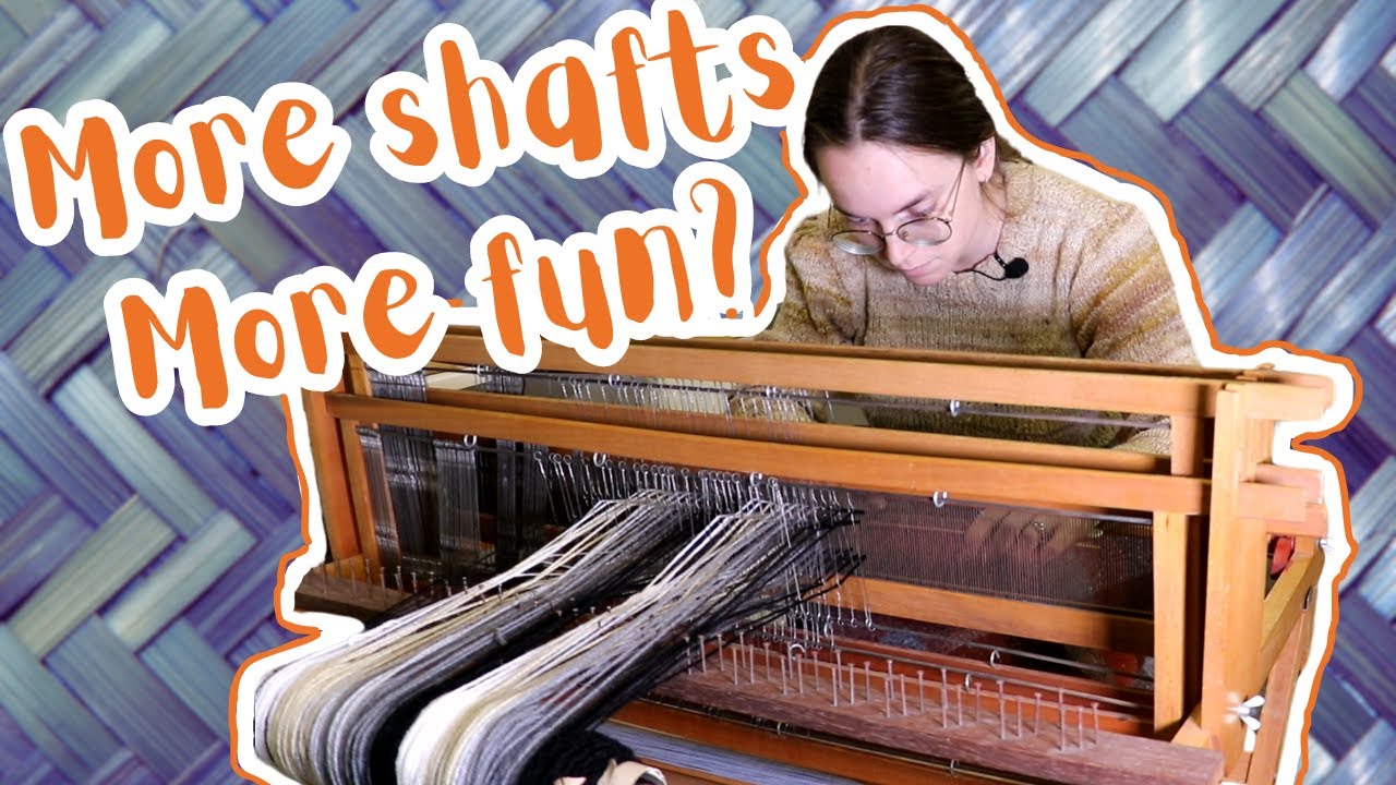 Weaving Scarves on a Four Shaft Loom for the first time: Making Last Minute Gifts