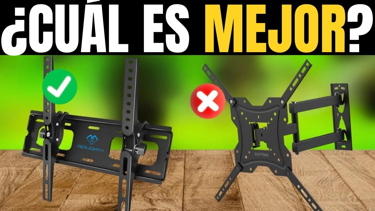 Los Mejores Soportes TV Universales para Pared de 2026 [NO COMPRES EL EQUIVOCADO]