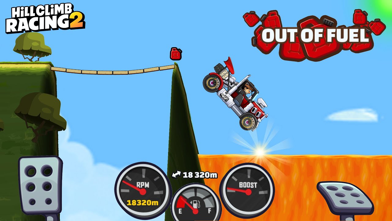Hill Climb Racing 2 - COUNTRYSIDE 18320m on RACING TRUCK GamePlay Walkthrough