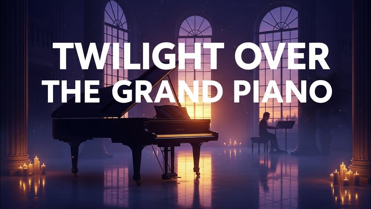 Twilight over the grand piano 