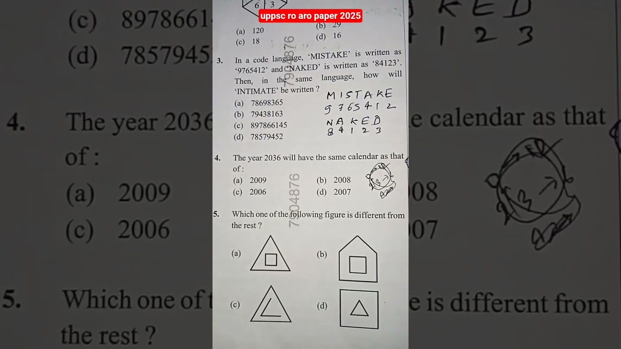 uppsc ro aro paper 2025 #uppscroaro #uppscroaro2025 #upexam #uppsc