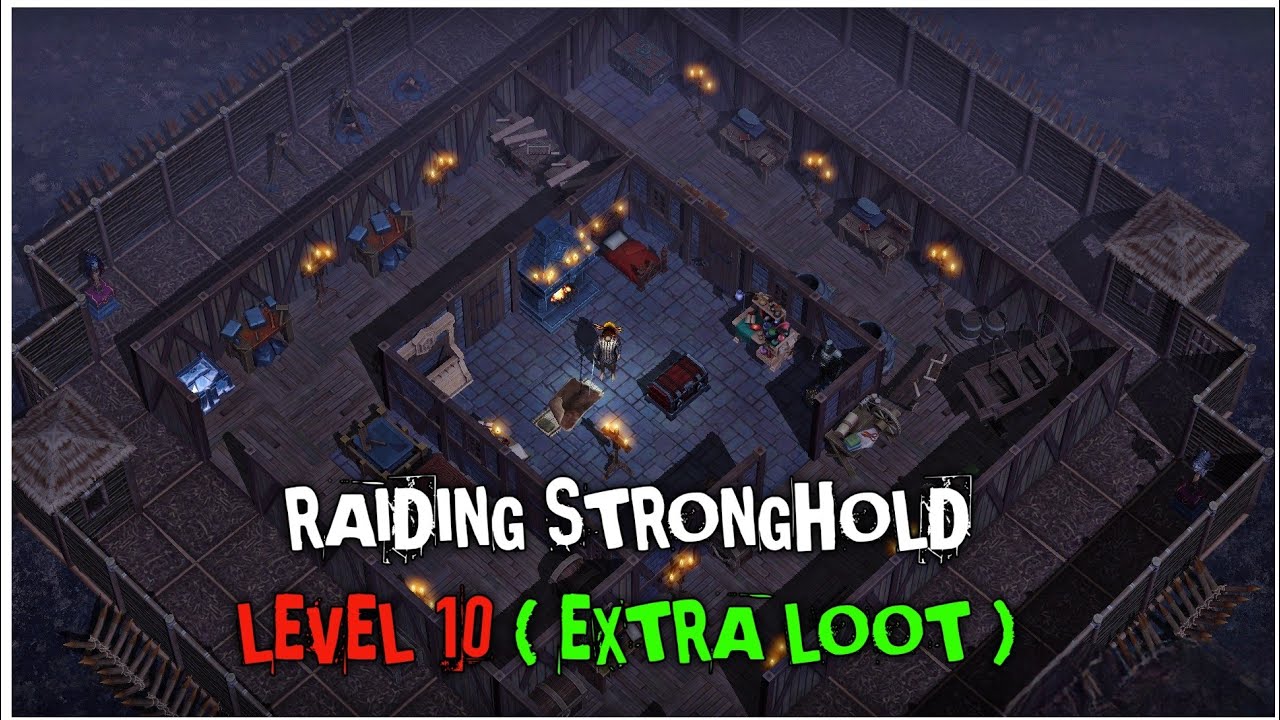 Grim Soul - Raiding Stronghold Level 10 Extra Loot 🥵