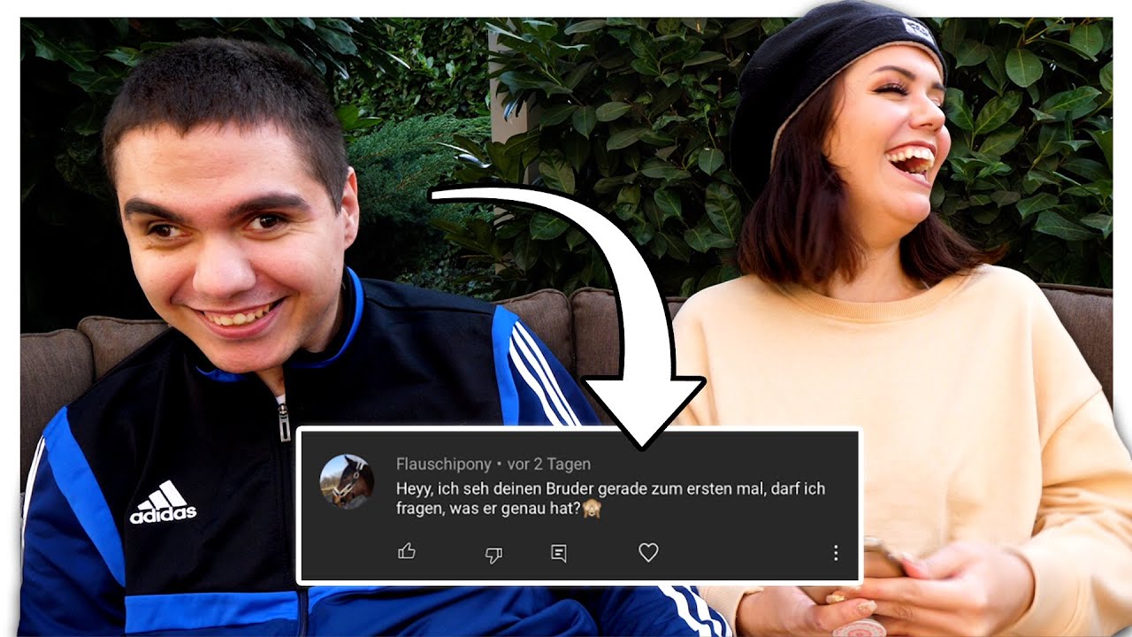 Mein Bruder reagiert auf eure Kommentare!