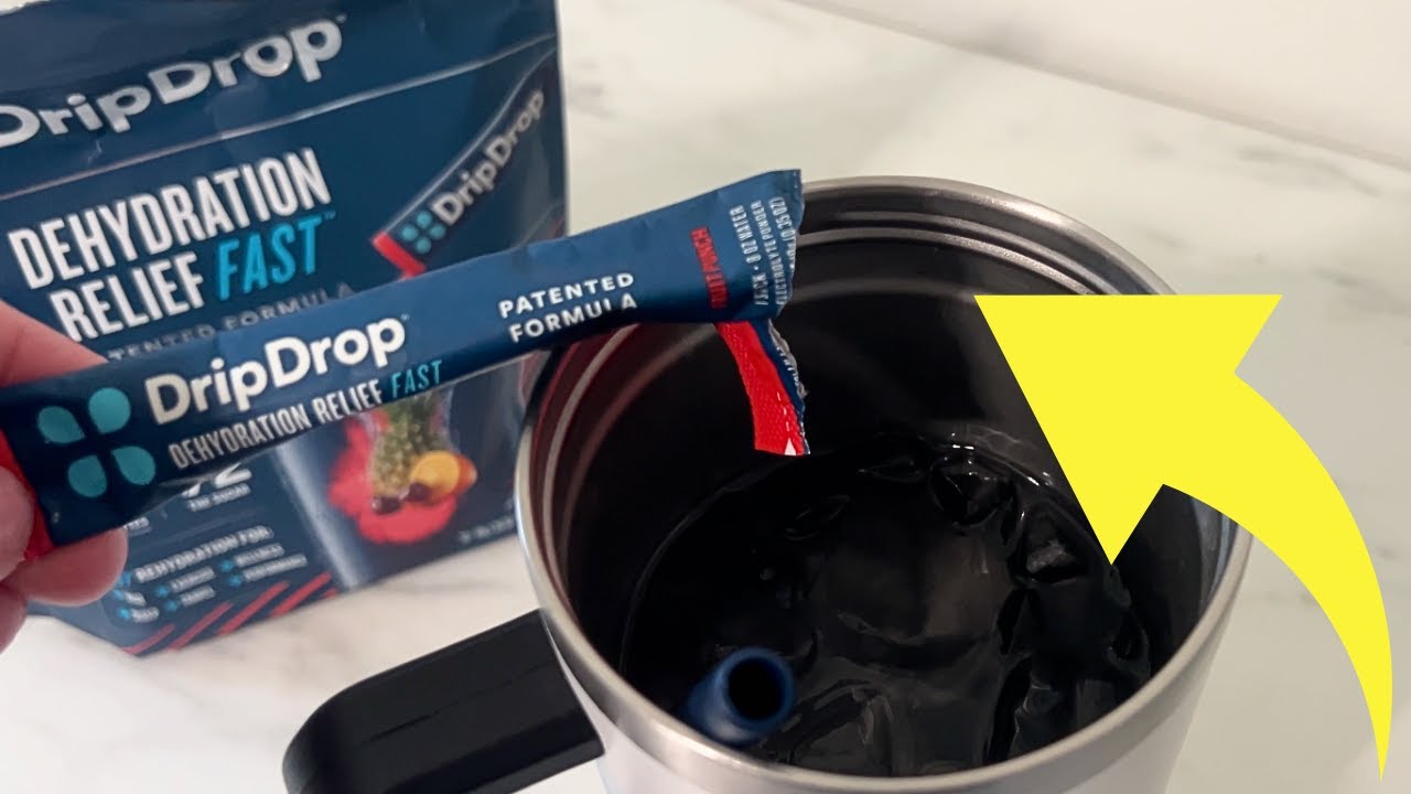 DripDrop Hydration Fruit Punch Flavor REVIEW