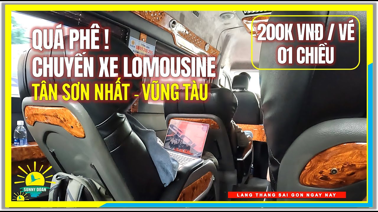 QUÁ PHÊ ! Trải Nghiệm CHUYẾN XE LIMOUSINE từ Phi Trường TÂN SƠN NHẤT đi VŨNG TÀU | Sài Gòn Vũng Tàu