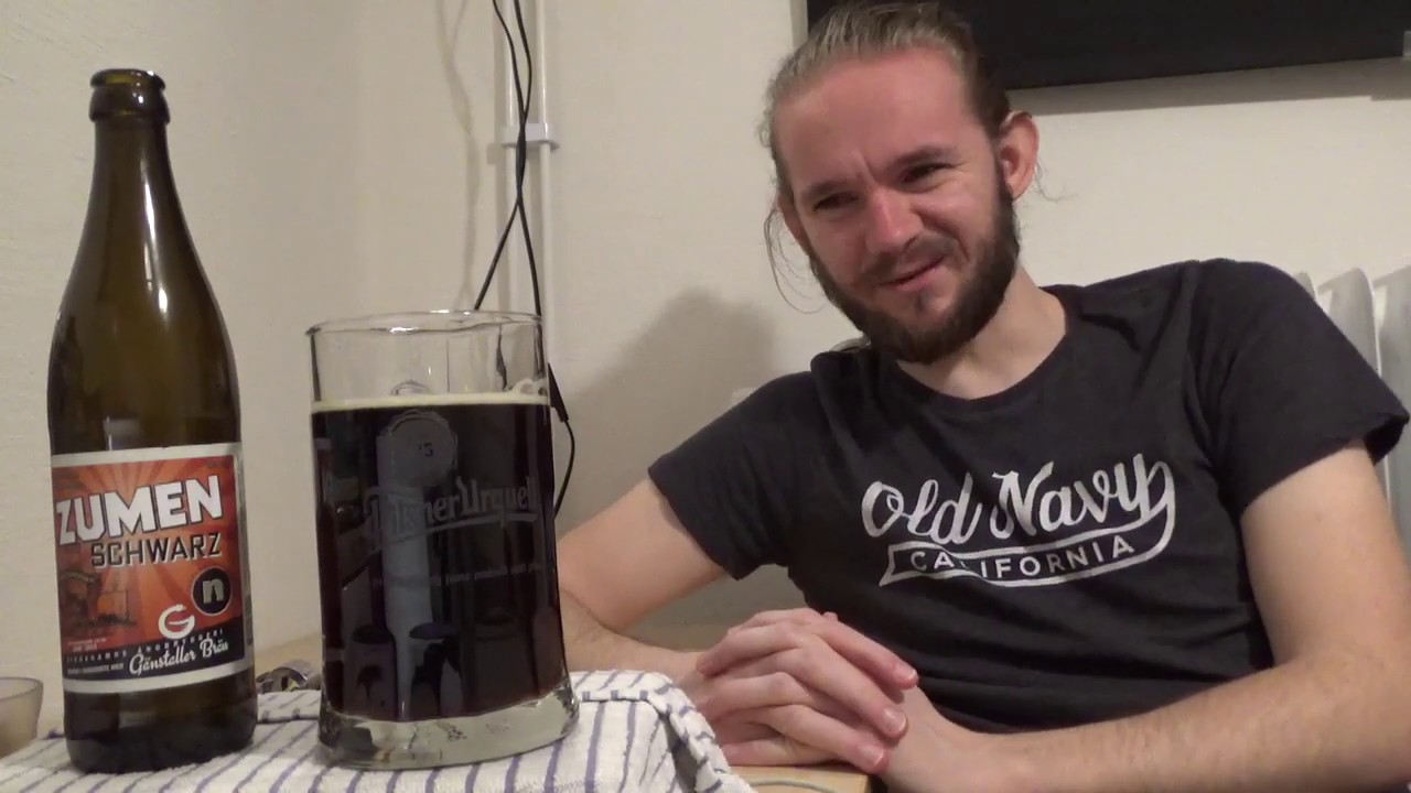 Beer Review #2099: Nyn&auml;shamns &Aring;ngbryggeri & G&auml;nstaller Br&auml;u - Zumen Schwarz (#Sweden & #Germany)
