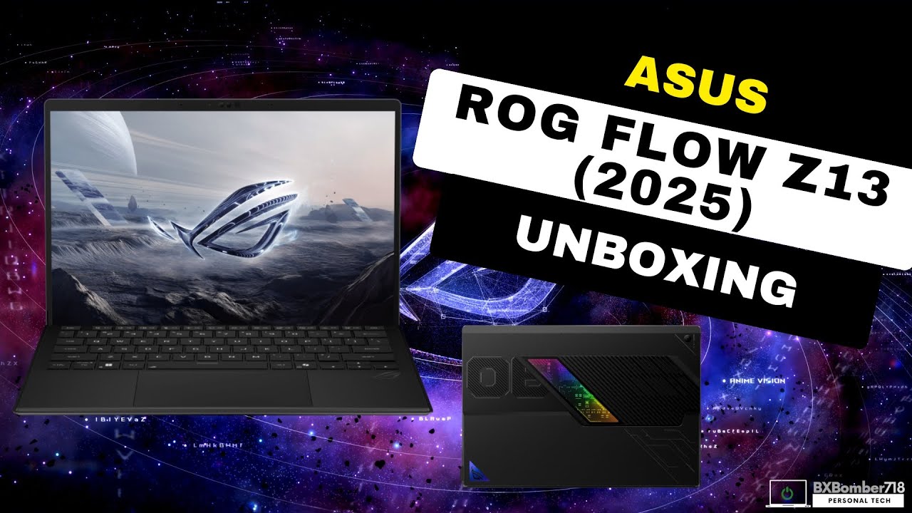 Asus ROG Flow Z13 Unboxing | 64GB RAM model with Radeon 8060S iGPU | 