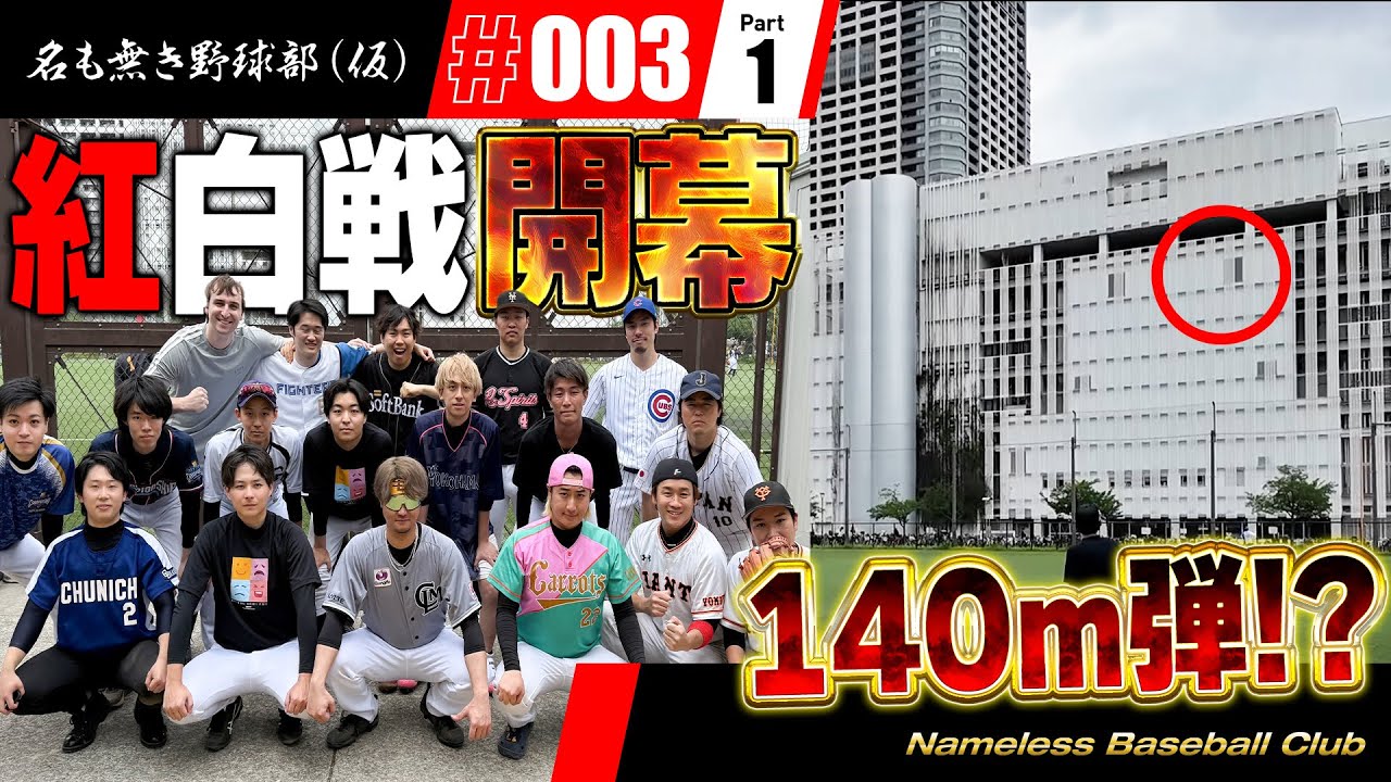 遂にプロスピ野球部初の紅白戦！！豪華助っ人達も登場！！果たしてどんな試合になるのか！？