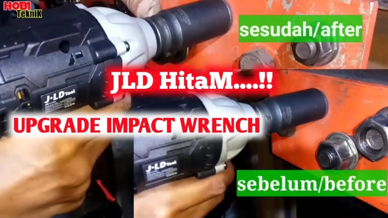 UPGRADE IMPACT WRENCH JLD HITAM