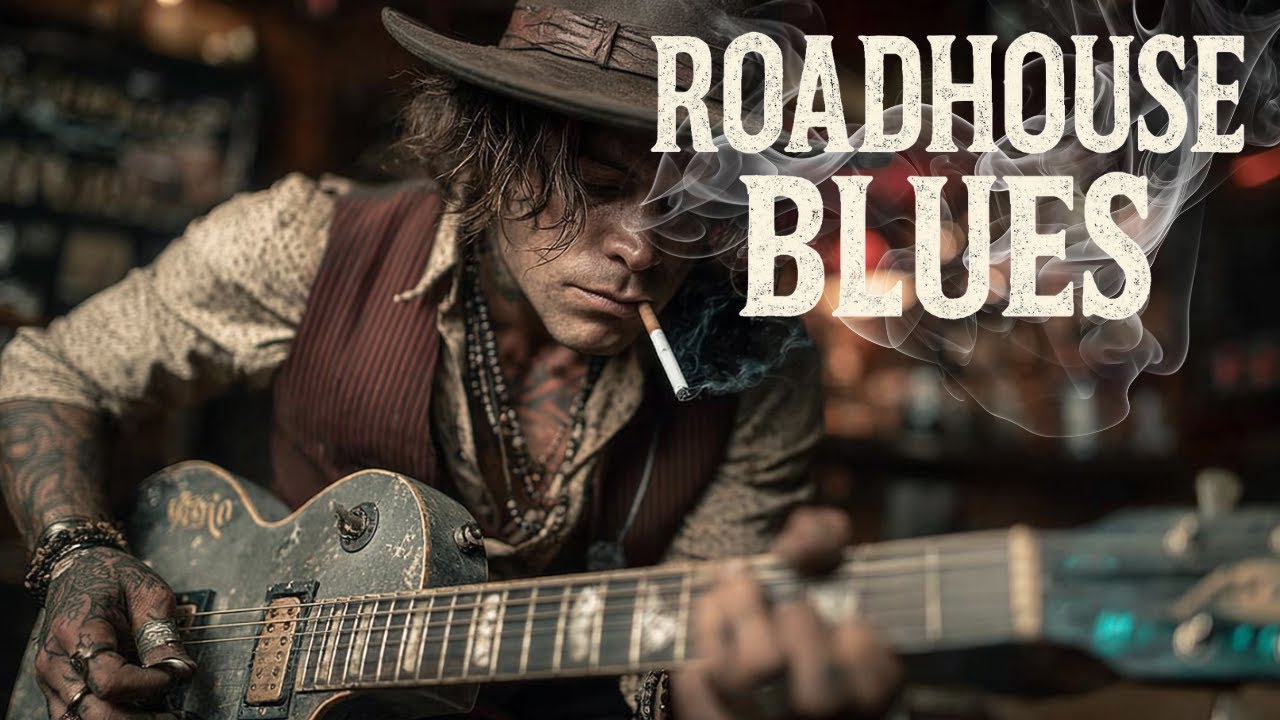 The BEST Roadhouse Blues | Gritty Slide Guitar & Smoke-Filled Jam Vibes