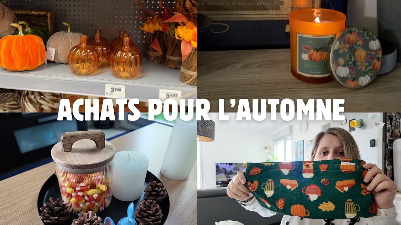Je décore pour l'automne!