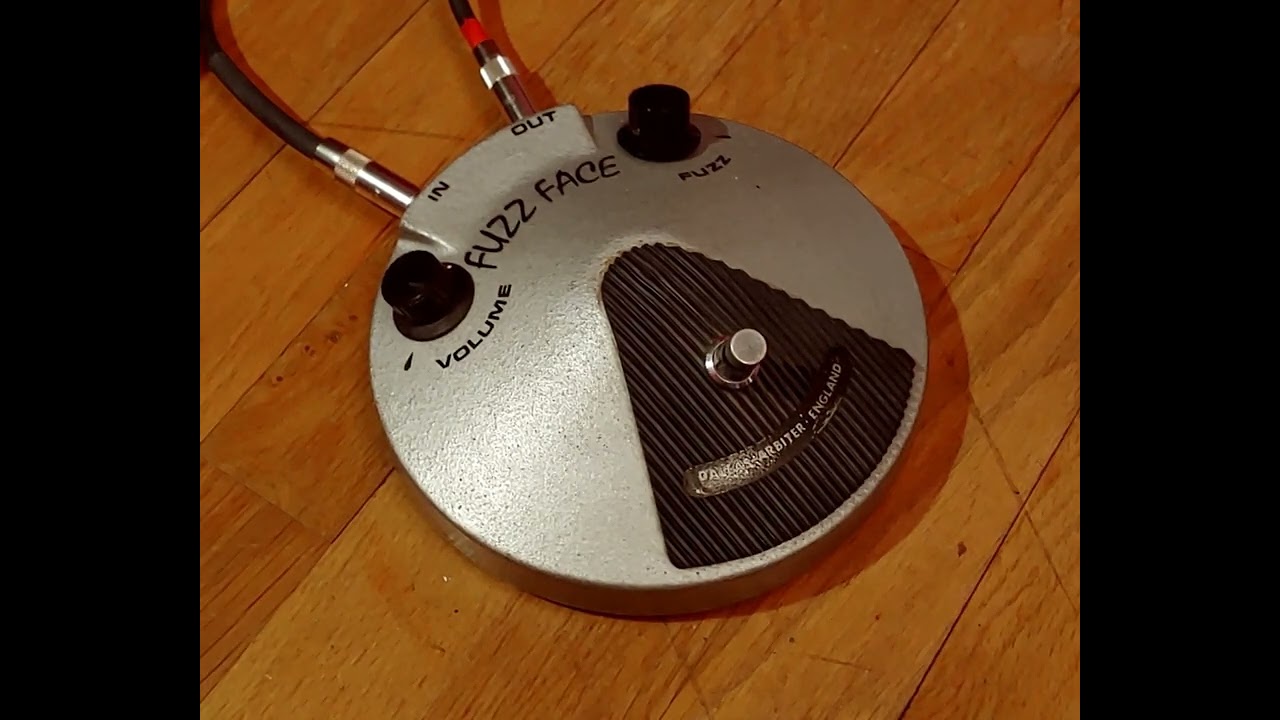 1969 Dallas Arbiter England Fuzz Face Telefunken BC130C - Demo