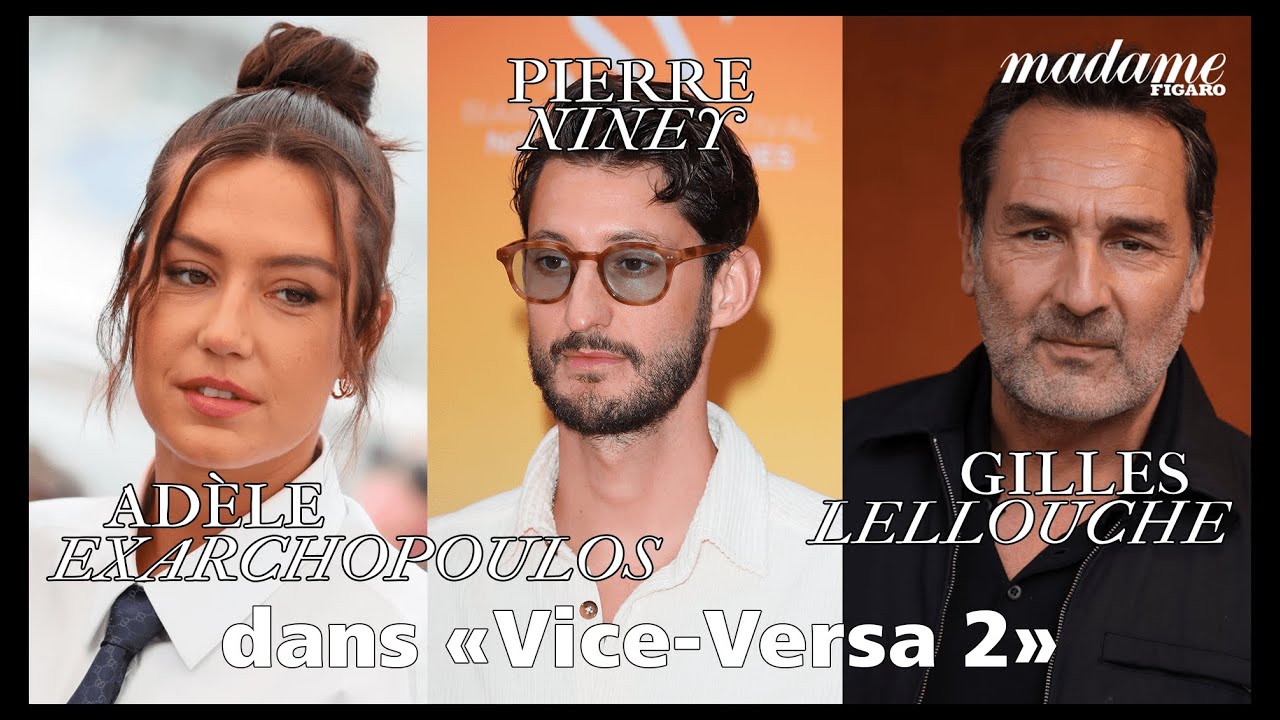 Vice-Versa 2 : On a essayé d'interviewer Pierre Niney, Adèle Exarchopoulos et Gilles Lellouche !