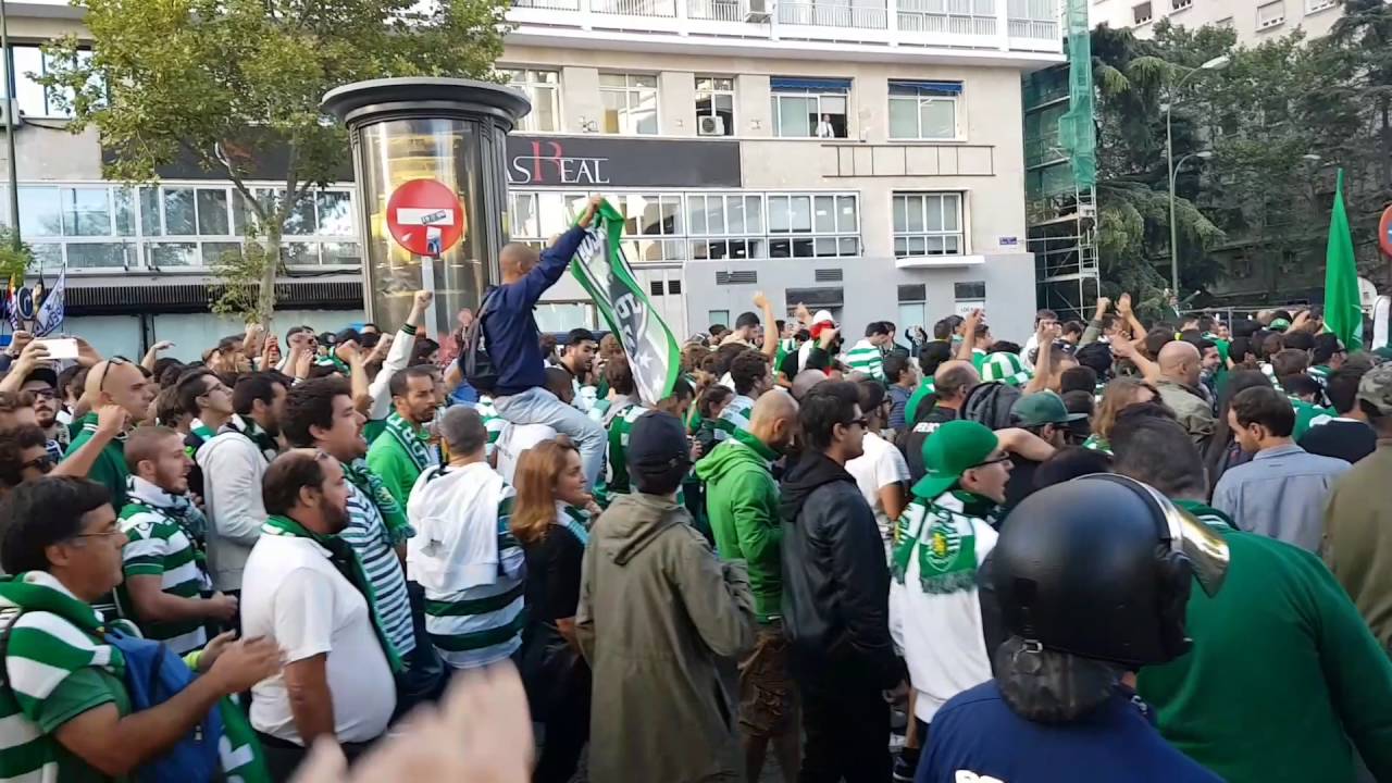 💚💚 Onda Verde 💚💚R Madrid vs SPORTING 14/09/2016