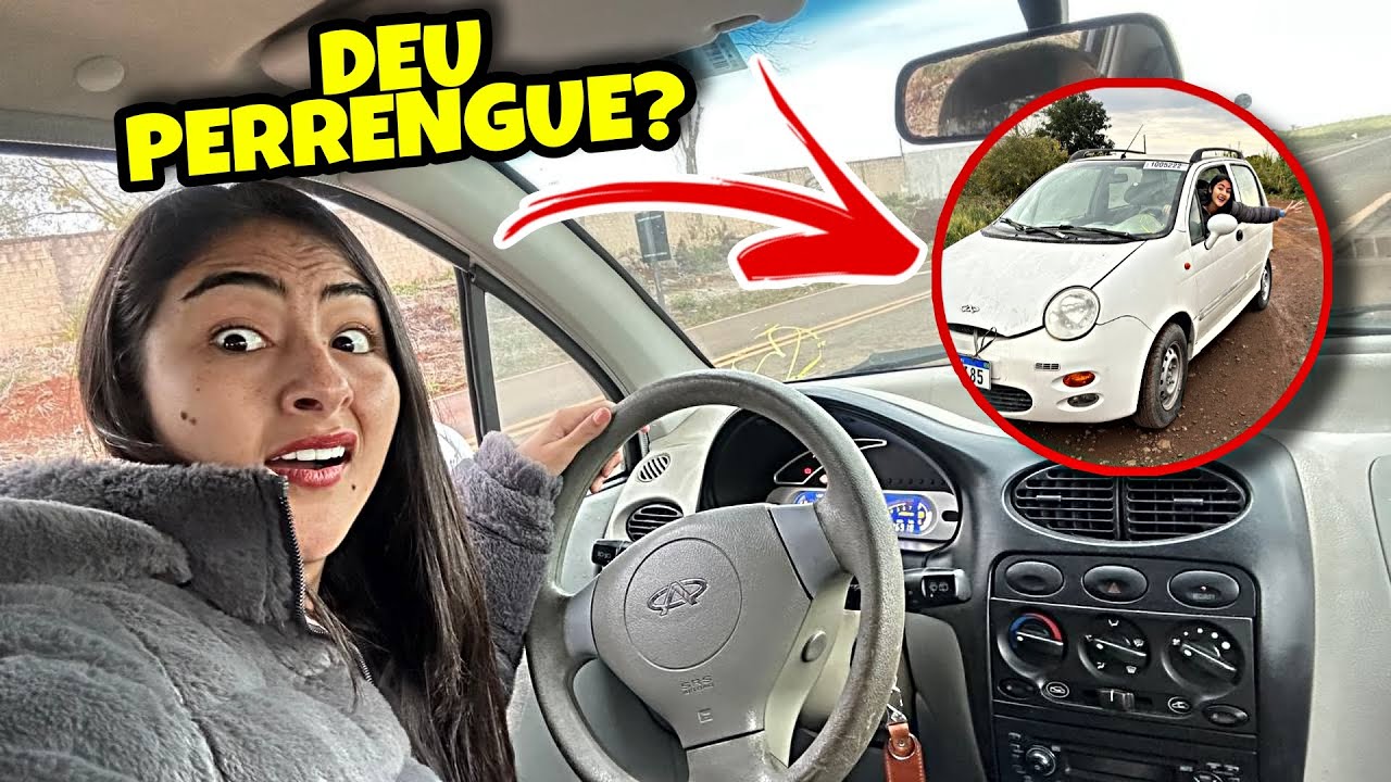SERÁ QUE O CHERY QQ DO LEILÃO CHEGOU RODANDO EM CASA??