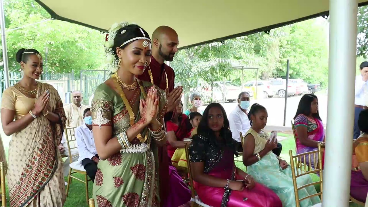Dezry and Sherwin Reddy's South Indian wedding.