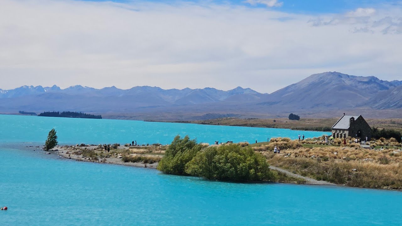 31 - sopka, Lake Tekapo, Fairlie