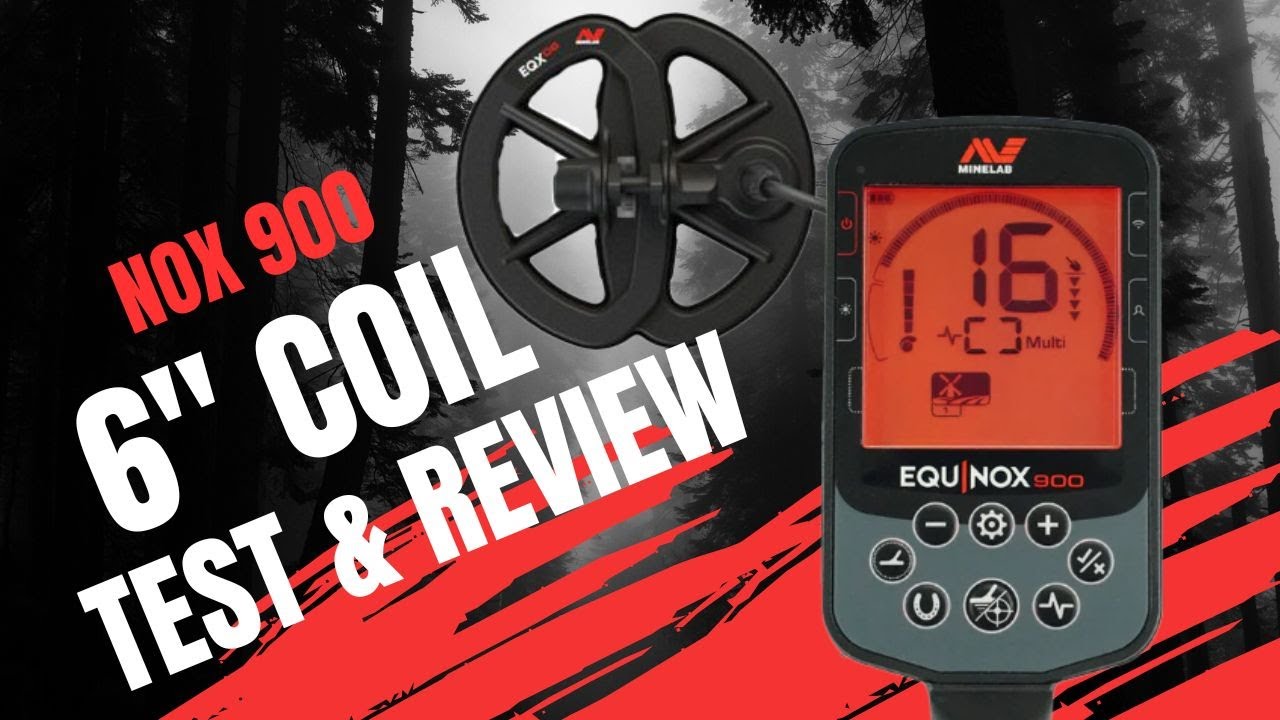 Minelab Equinox 900 6 Inch Coil Test and Real Digs. Impressive Little Coil.