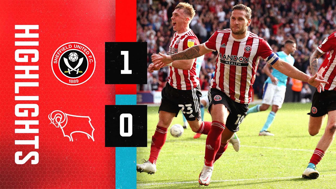 Sheffield United 1-0 Derby County | EFL Championship highlights | Billy Sharp Penalty seals win! 🐐