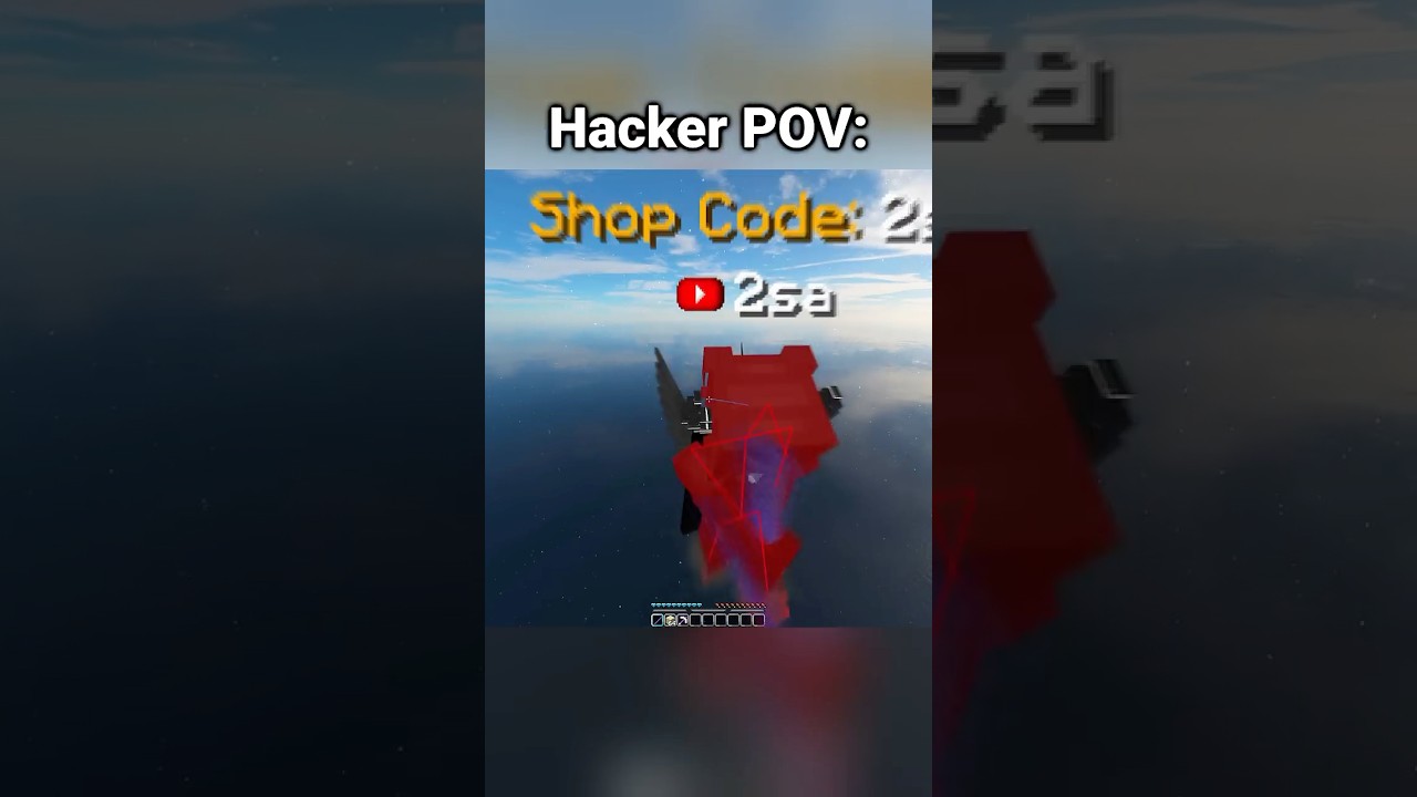 Minecraft Hacker vs Drag Click