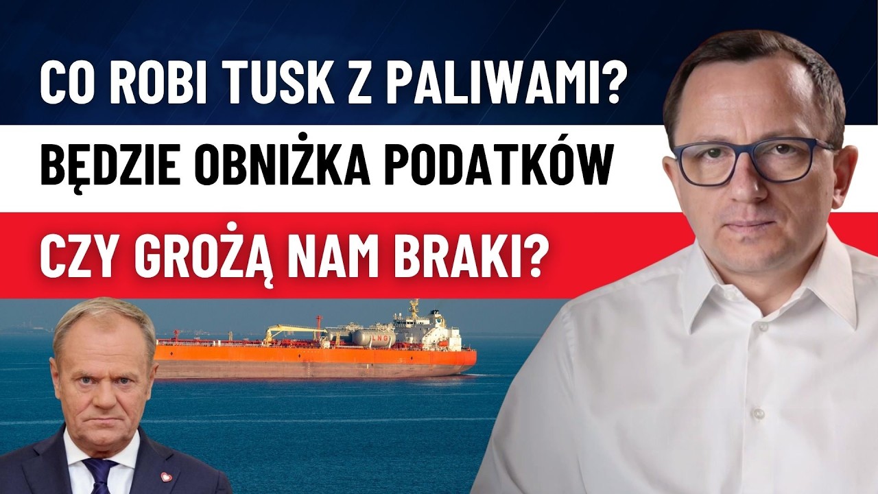 PALIWO TAŃSZE O 1,20 ZŁ? Tusk ogłasza pakiet CPN, ale czy to tylko pudrowanie trupa?