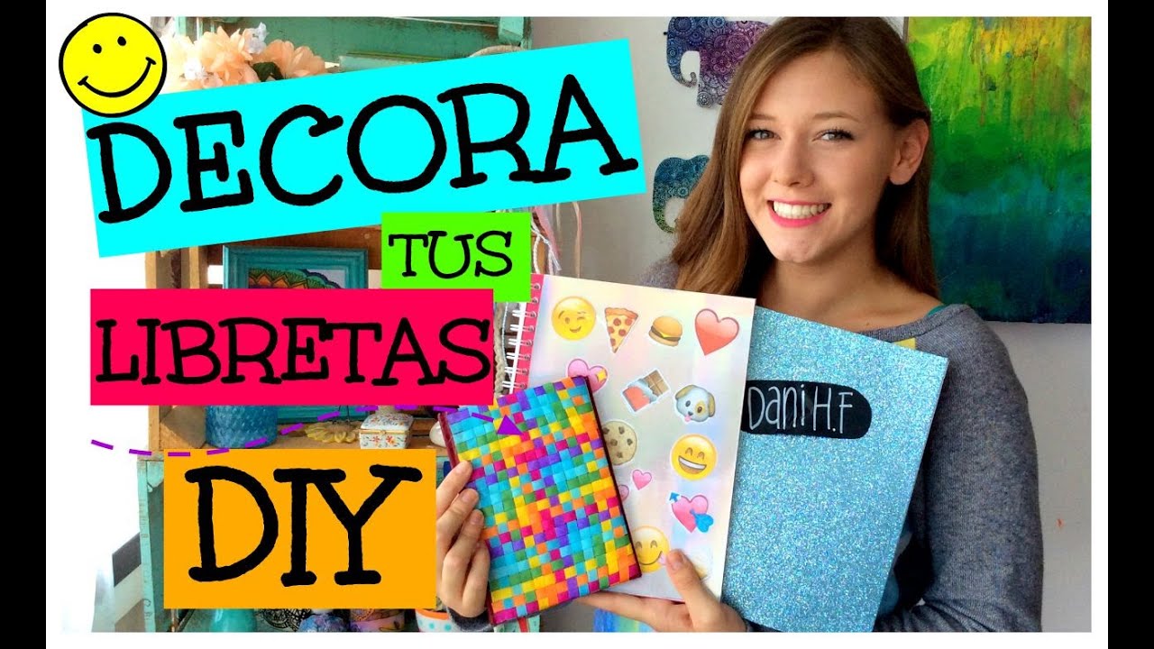 Decora tus libretas DIY!