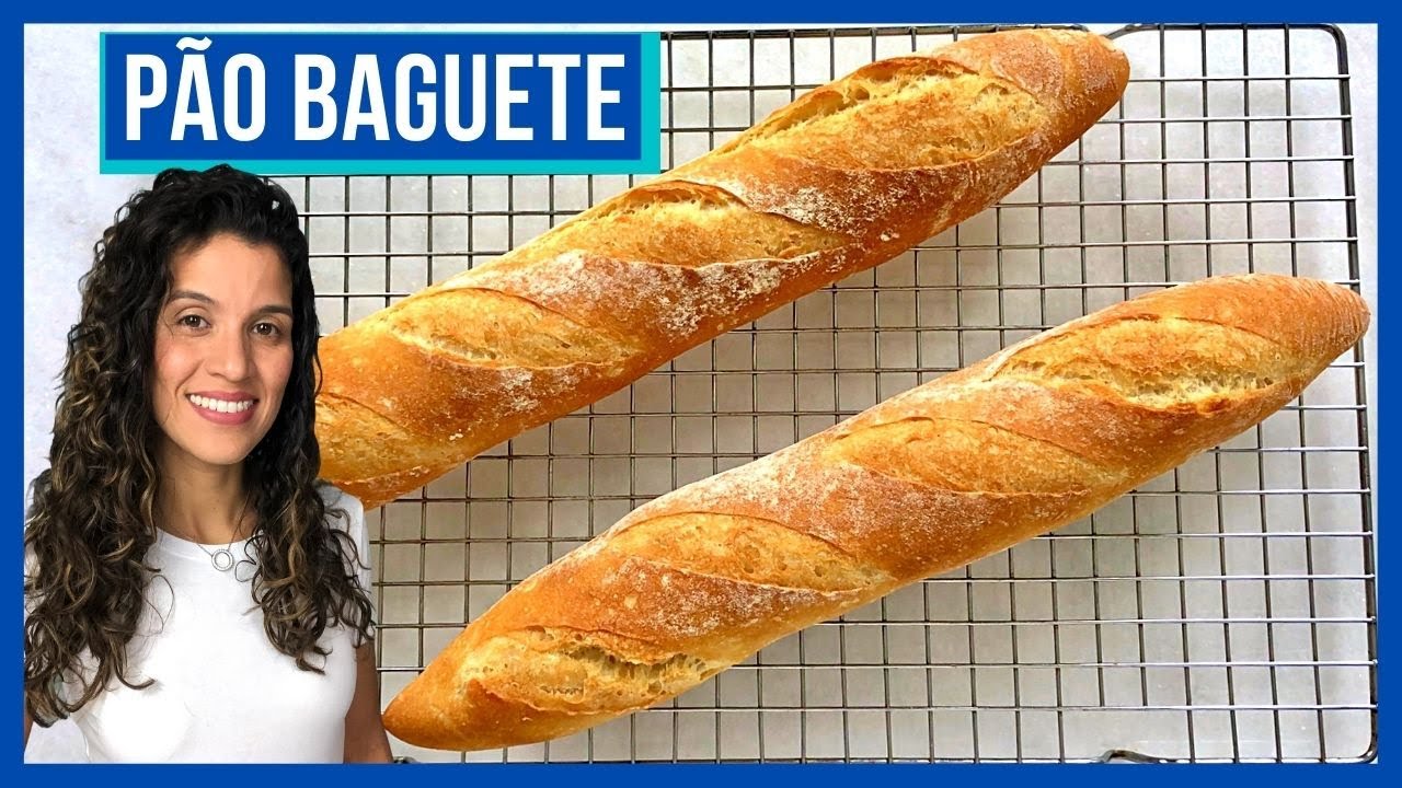 Receita de Pão Baguete Caseiro