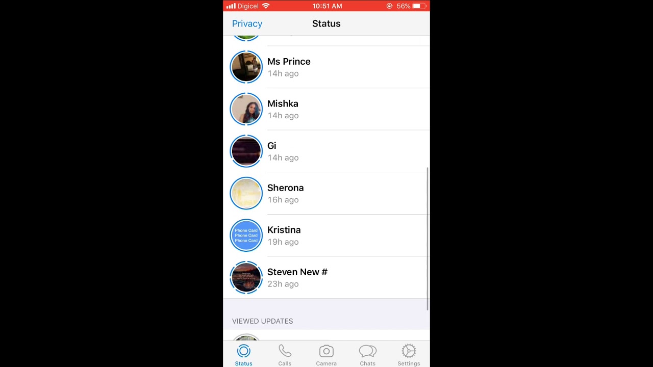 Как перестать видеть чей-то статус в WhatsApp, не блокируя его