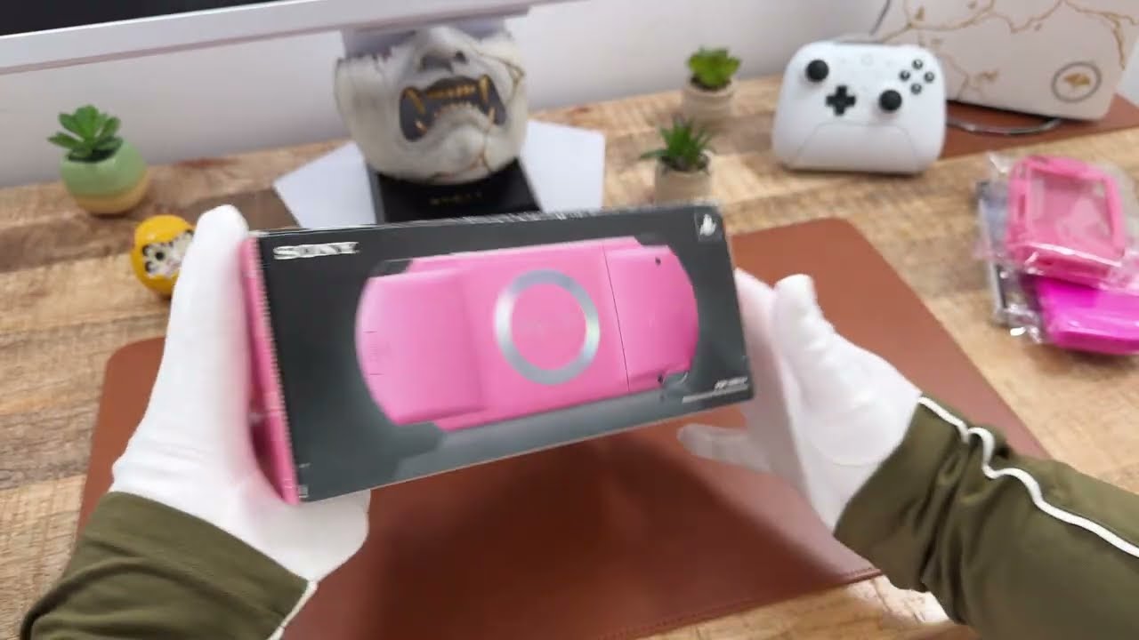 Unboxing PSP Portable Pink 1003 PK - Sony Playstation CZ / SK