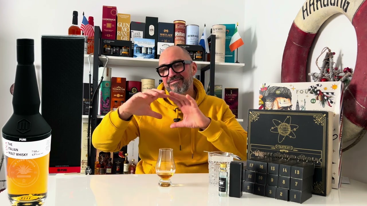 Окно 18. Рождественский календарь 2023 -  Puni VINA Marsala Edition Italian Malt Whisky 43%