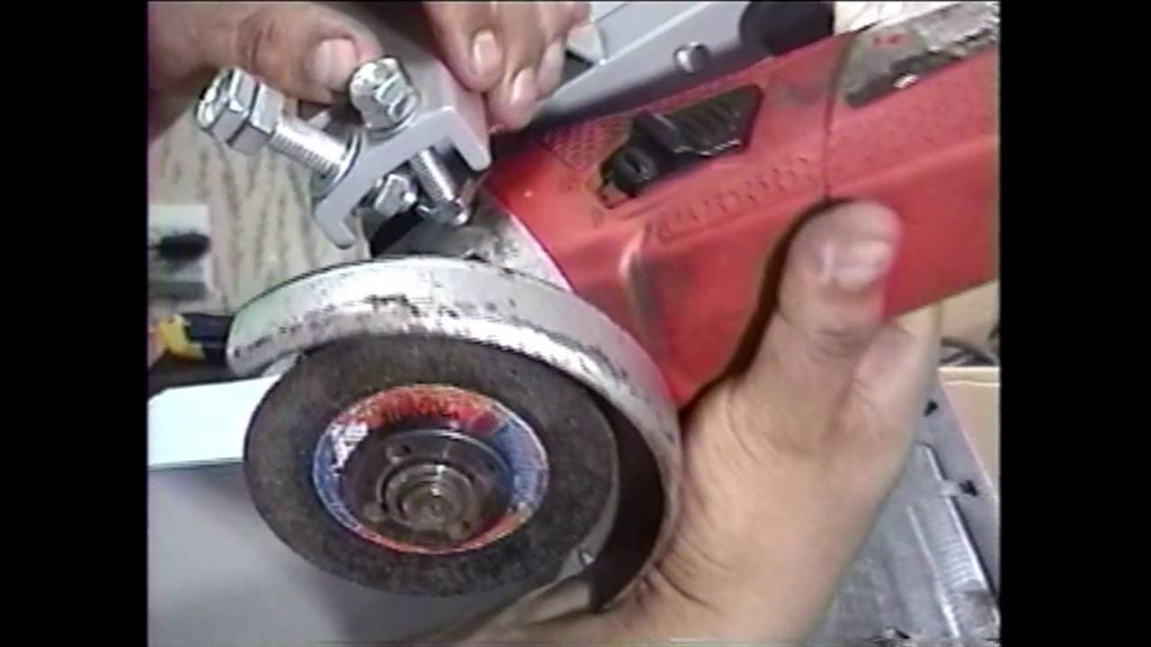 soporte para esmeriladora angular armado angle grinder support armed
