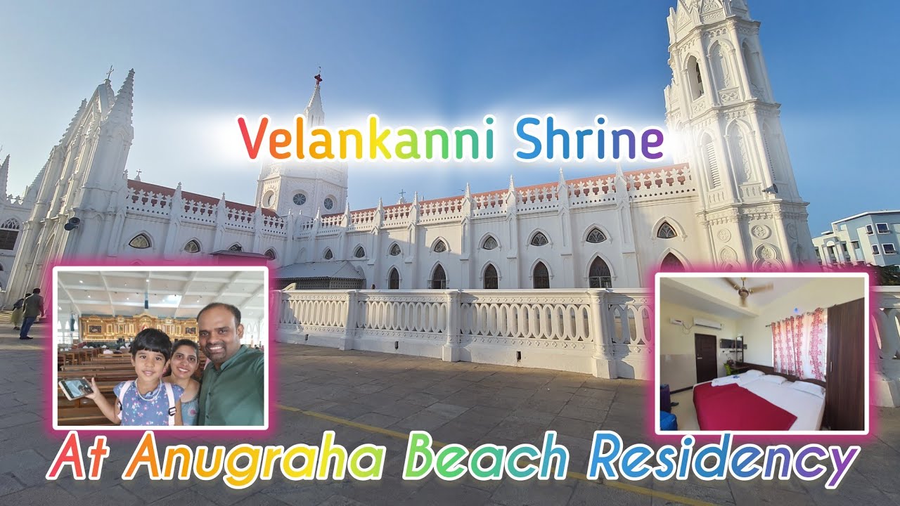 Anugraha Beach Residency, Velankanni. Budget stay near to Velankanni Church. #family #2024 #stay