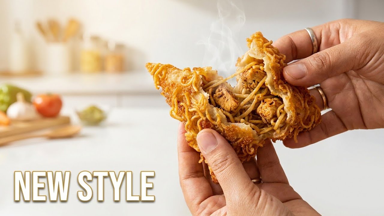 Viral Chowmein Samosa | Noodle Samosa Recipe | Sm Cooking secrets