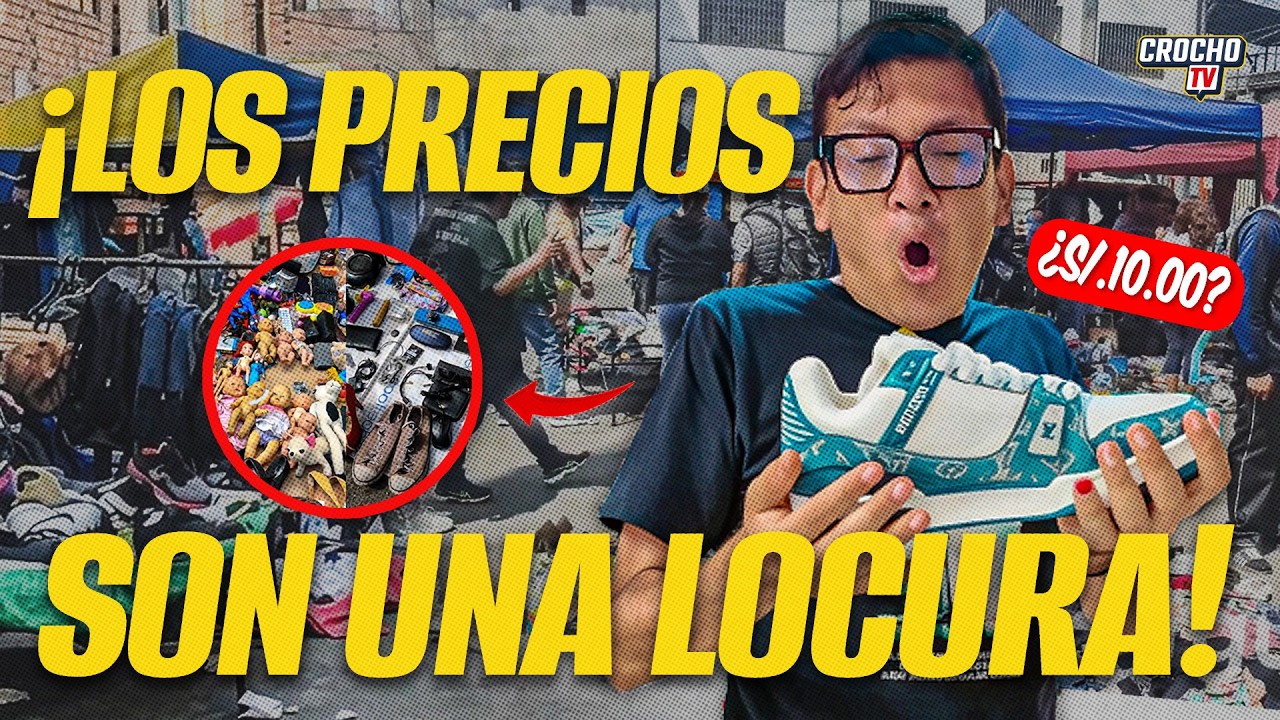 &iexcl;ROPA DE MARCA A 5 SOLES! VISITANDO LA GRAN CACHINA DE TACORA | NOS AMENAZAN DE MU***TE | CROCHO TV