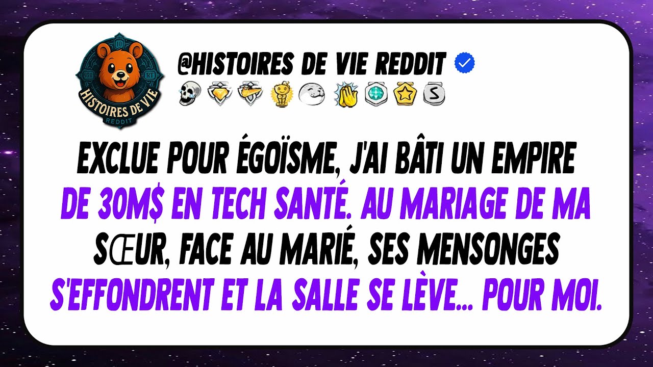 Ma sœur m'a tout pris : ma vie, mon nom, mon avenir. Jusqu'à son mariage.