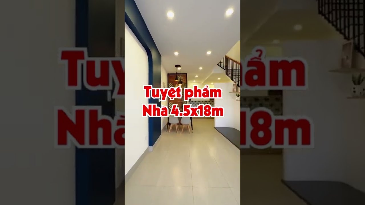 Nh&agrave; 2 Tầng 4.5x18m Đẹp Lung Linh | Si&ecirc;u Thị Bản Vẽ
