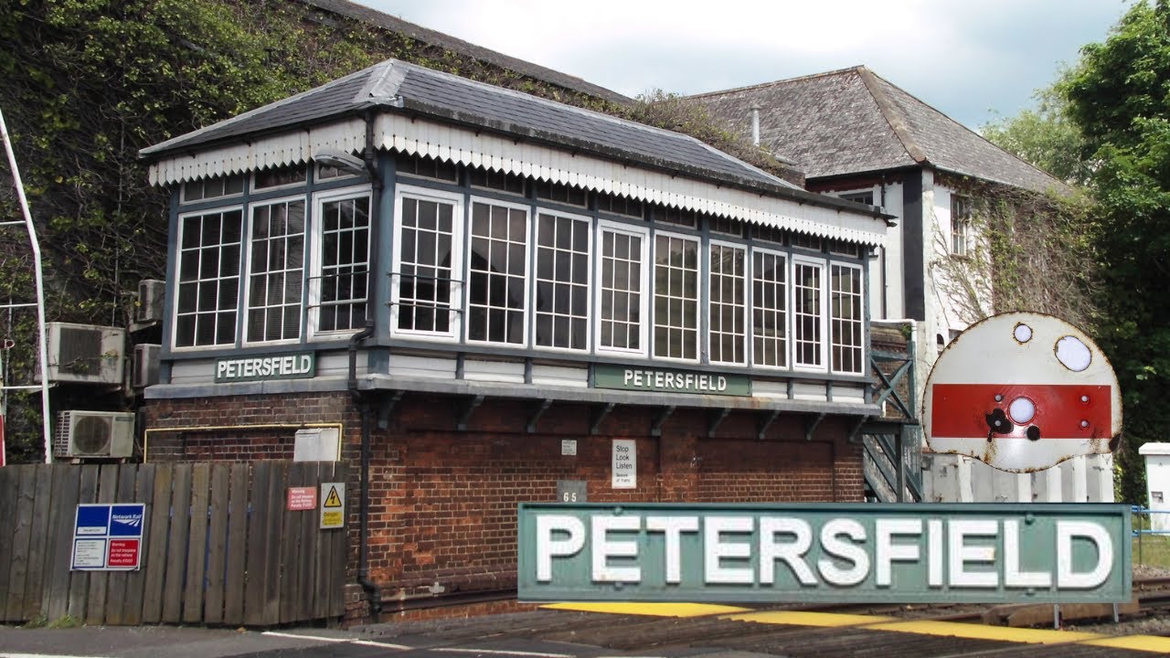 Petersfield Station Then & Now (inc. Signal Box, Sidings etc) - June 2022
