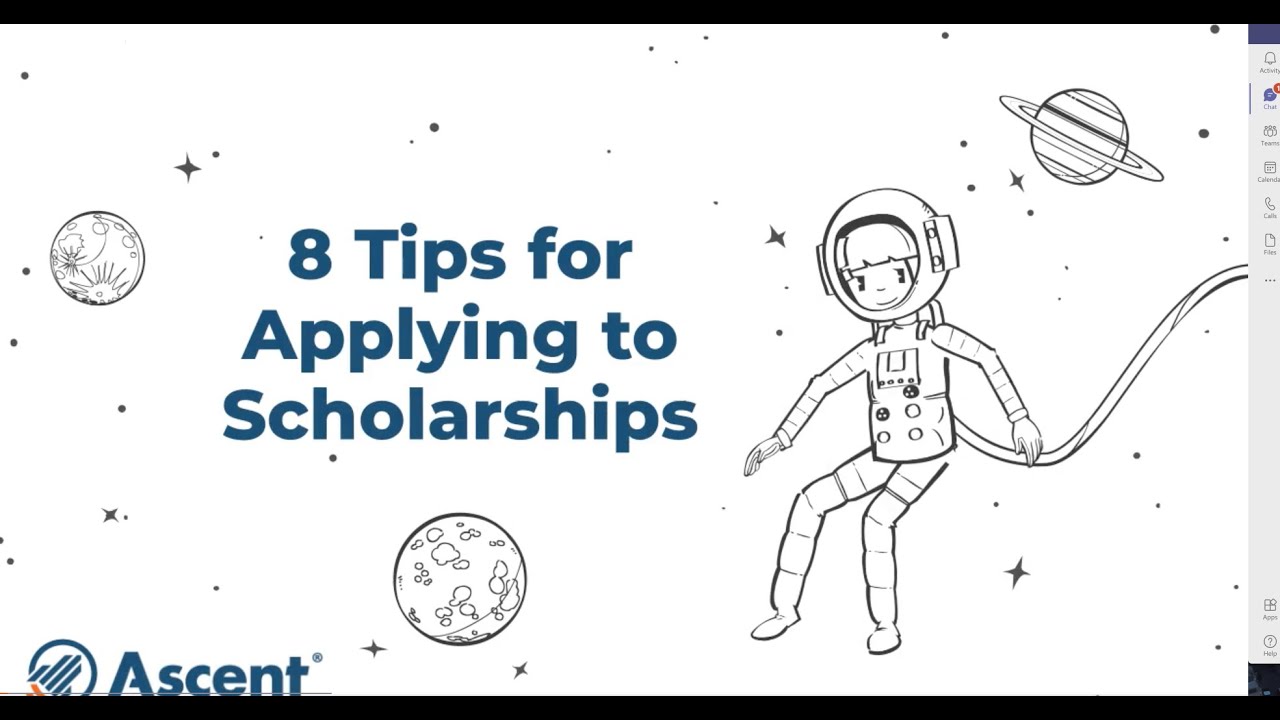 8 Tips for Applying to Scholarships