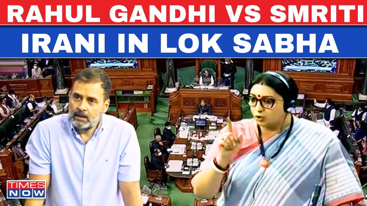 India Upfront LIVE | Parliament War Of Words | Rahul Gandhi | Smriti Irani | Padmaja Joshi