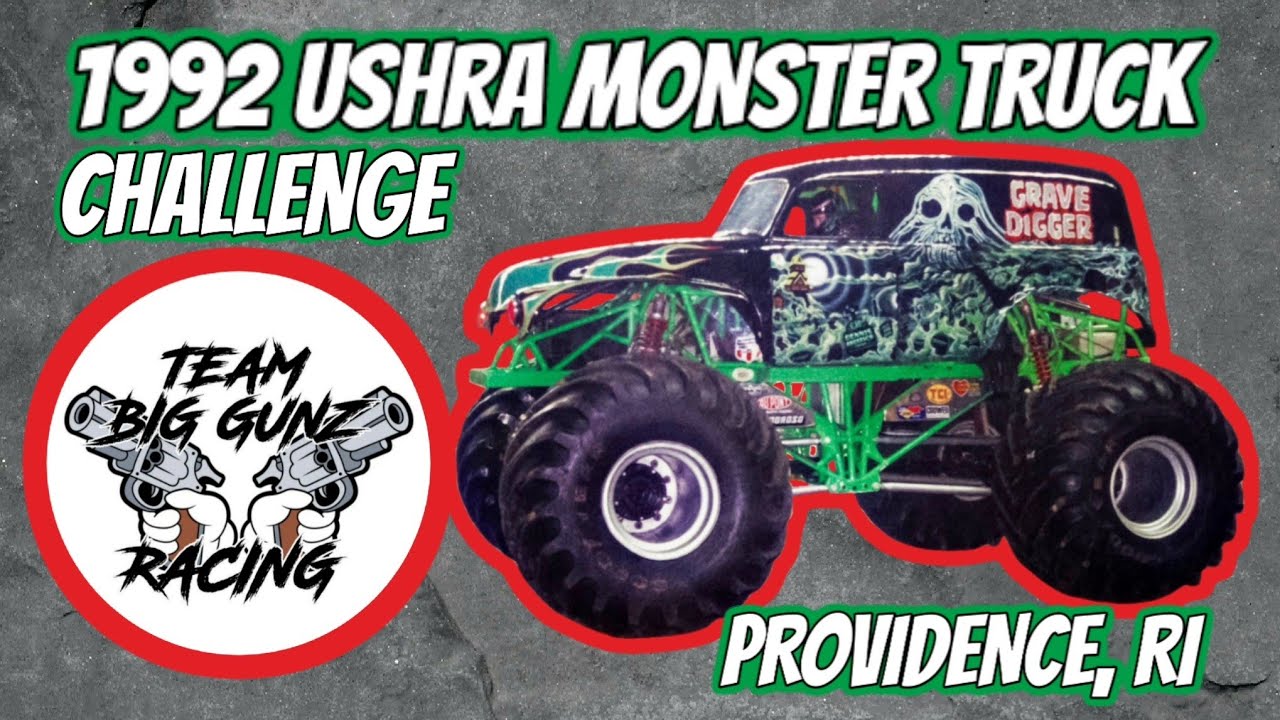 1992 USHRA MONSTER TRUCK CHALLENGE, ПРОВИДЕНС, Род-Айленд.