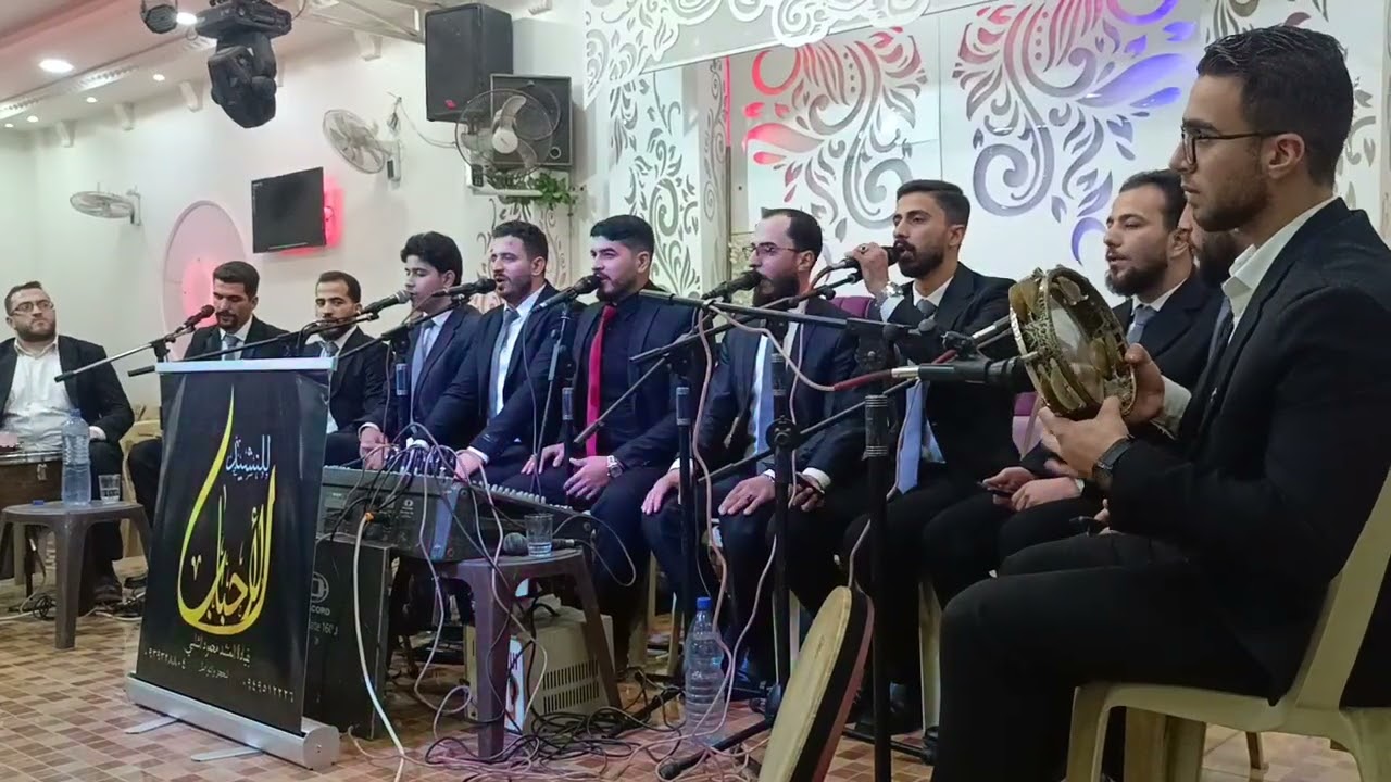 موشح يا أجمل الأنبياء الأحباب للنشيد بقيادة المنشد محمود الشلبي