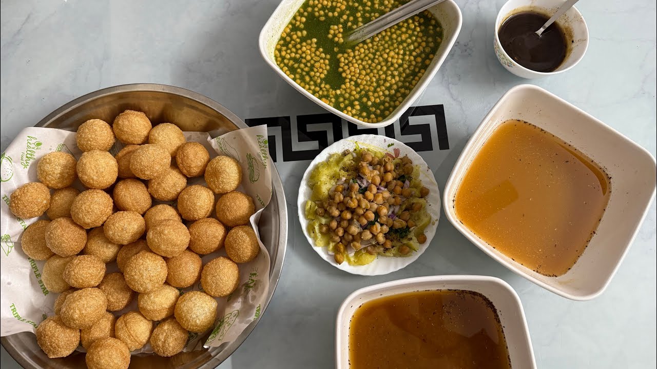 Ghar par banayi Panipuri recipe 🫶🏻😘😋 #cooking #tastyfood #food 