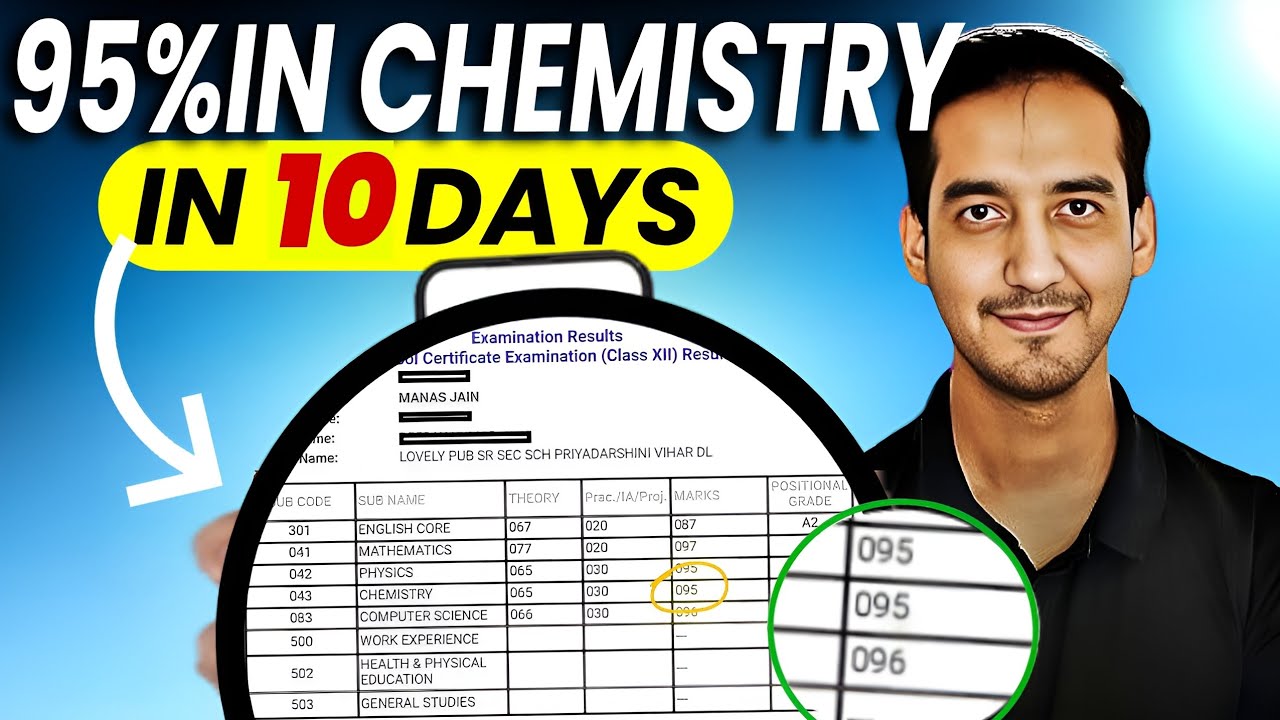CBSE Chemistry |10-Day Strategy for 90% | Boards | 2026 | Sourabh Raina