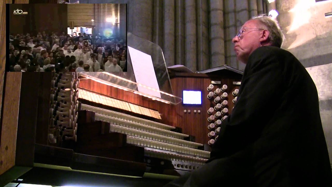 Philippe Lefebvre - Notre-Dame-de-Paris - Messe du soir 01.05.2011 - Prélude improvisé (2011-6)