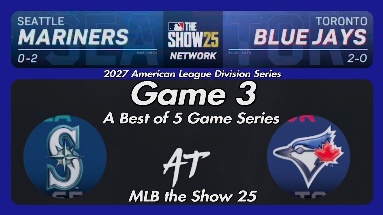 MLB The Show25  2027 ALDS Game 3