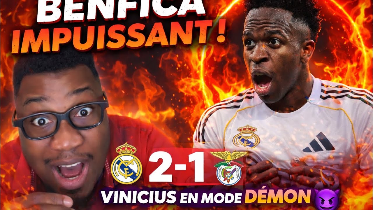 REAL MADRID FRAPPE FORT ! VINICIUS EN MODE DÉMON 👿🔥